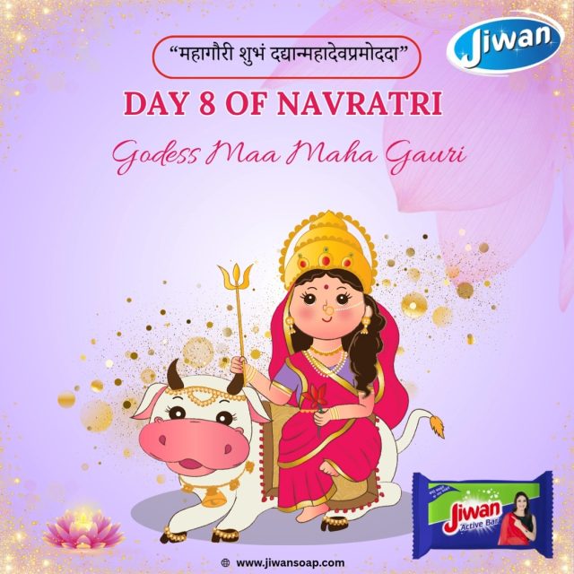 On the eighth day of Navratri, we worship Maa Mahagauri – the symbol of purity, peace, and serenity. 🤍🌸
She blesses her devotees with wisdom, calmness, and a life full of happiness.

May Maa Mahagauri remove all negativity and fill your life with peace, prosperity, and positivity. 🙏✨
Celebrate this auspicious day with devotion and pure intentions.

🌼 Jiwan Family wishes you a peaceful and blessed Navratri! 🌼

#NavratriDay8 #MaaMahagauri #Navratri2026 #DurgaMaa #FestiveVibes #DivineBlessings #IndianFestival #NavratriCelebration #Shakti #JiwanFamily #StayBlessed #PositiveEnergy #FestiveSeason #Devotion #SpiritualVibes