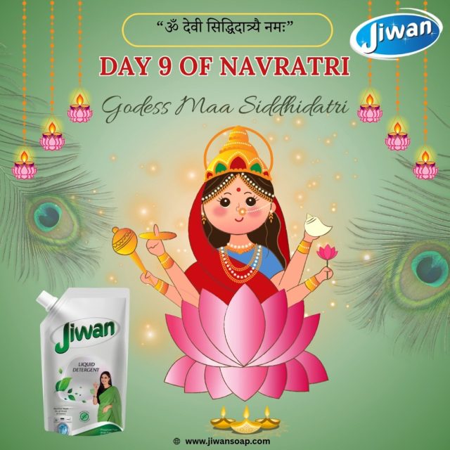 On the eighth day of Navratri, we worship Maa Mahagauri – the symbol of purity, peace, and serenity. 🤍🌸
She blesses her devotees with wisdom, calmness, and a life full of happiness.

May Maa Mahagauri remove all negativity and fill your life with peace, prosperity, and positivity. 🙏✨
Celebrate this auspicious day with devotion and pure intentions.

🌼 Jiwan Family wishes you a peaceful and blessed Navratri! 🌼

#NavratriDay9 #MaaSiddhidatri #Navratri2026 #DurgaMaa #FestiveVibes #DivineBlessings #IndianFestival #NavratriCelebration #Shakti #JiwanFamily #StayBlessed #PositiveEnergy #FestiveSeason #Devotion #SpiritualVibes