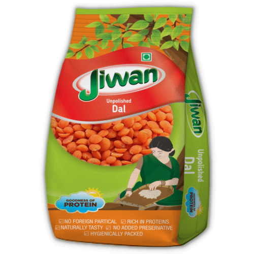 Jiwan Desi Masoor Unpolished Dal