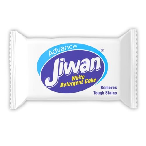Jiwan White Detergent Cake